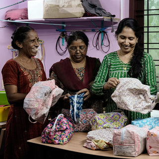 Upcycled Cosmetic Bag